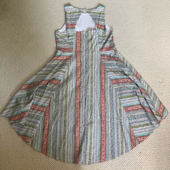 Torrid Insider | Mixed Border Print Dress | 12 - Picture 4 of 12